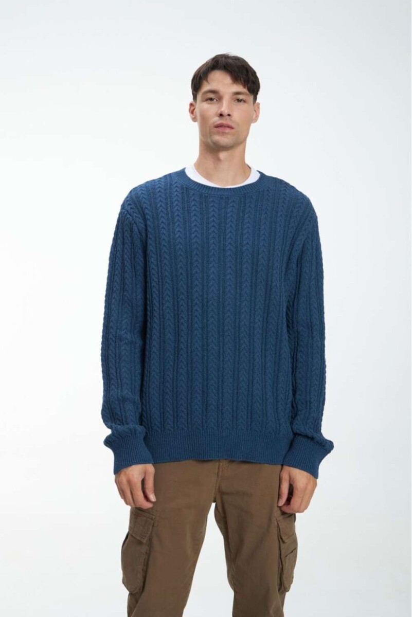 Buzo punto Totto - Azul 