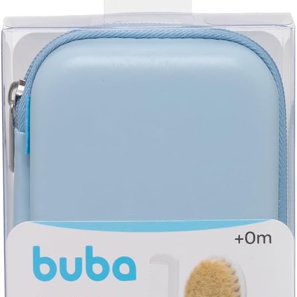 Neccesaire BUBA set cuidados estuche rigido celeste