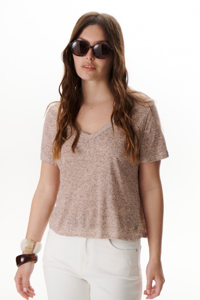 REMERA QUINTO MARRON