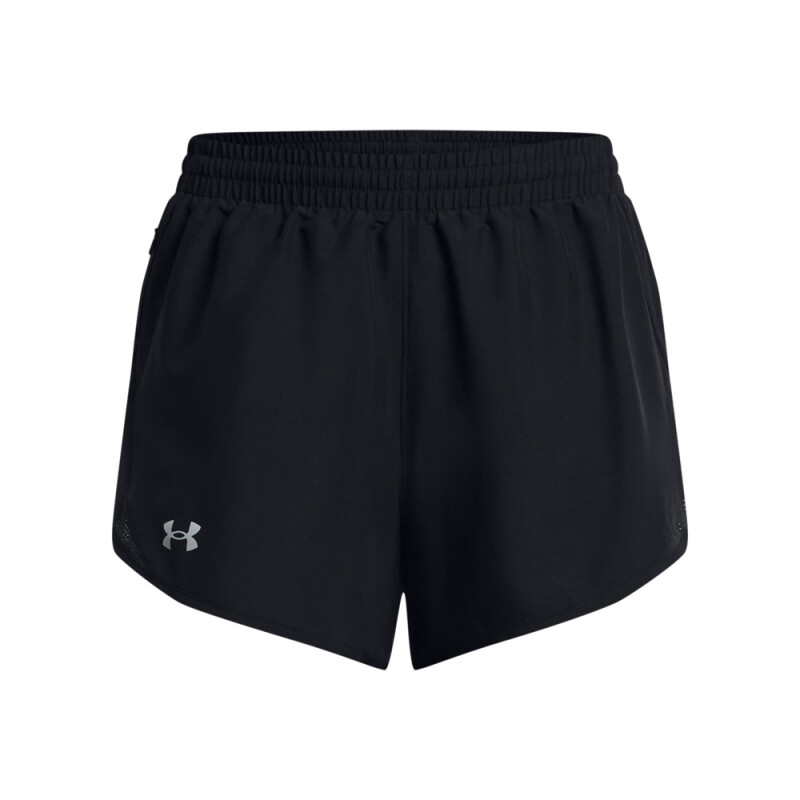 UA Fly By 3'' Shorts-RED BLK-001