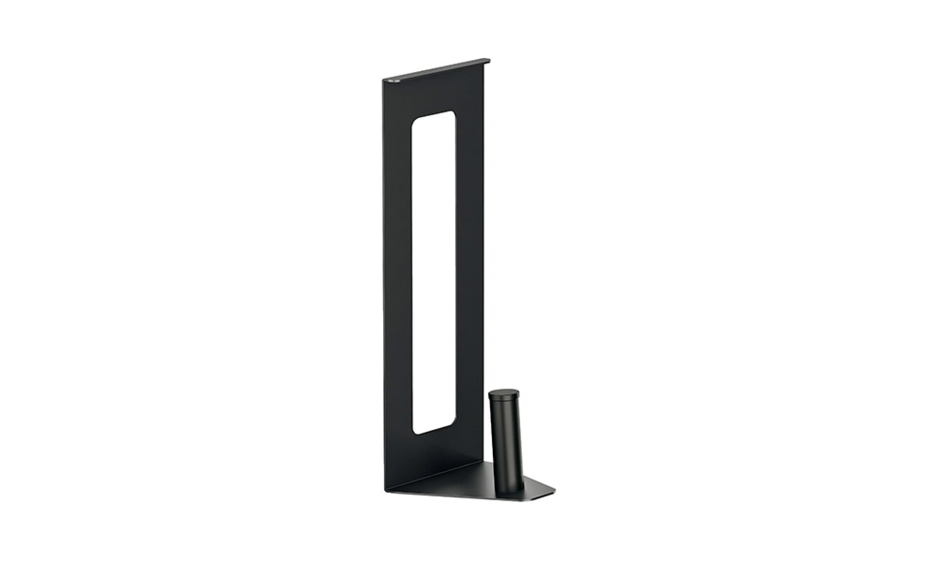 Porta Rollos Negro P/barra Chata 522.99.344 