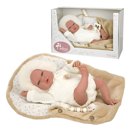 Bebé Reborn Alejandra Beige Con Saco De Dormir Bebé Reborn Alejandra Beige Con Saco De Dormir