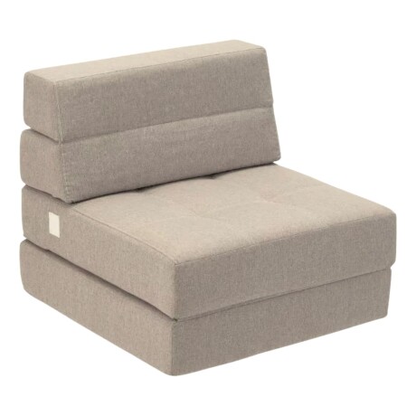 Sillón cama individual Lumax Oster en caja compactado Beige