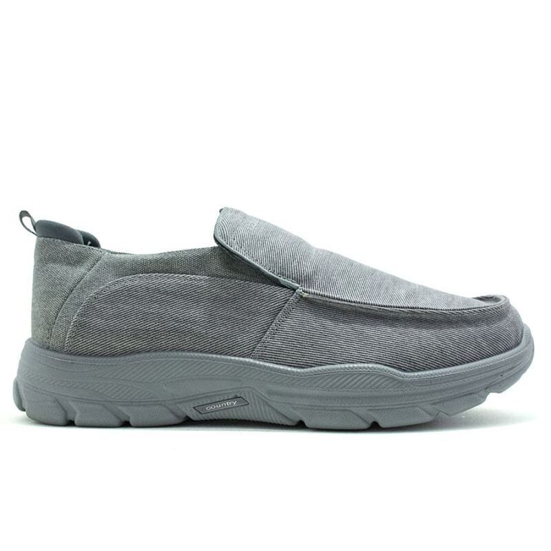 Championes Country Casual de Hombre - HY01M Gris Claro