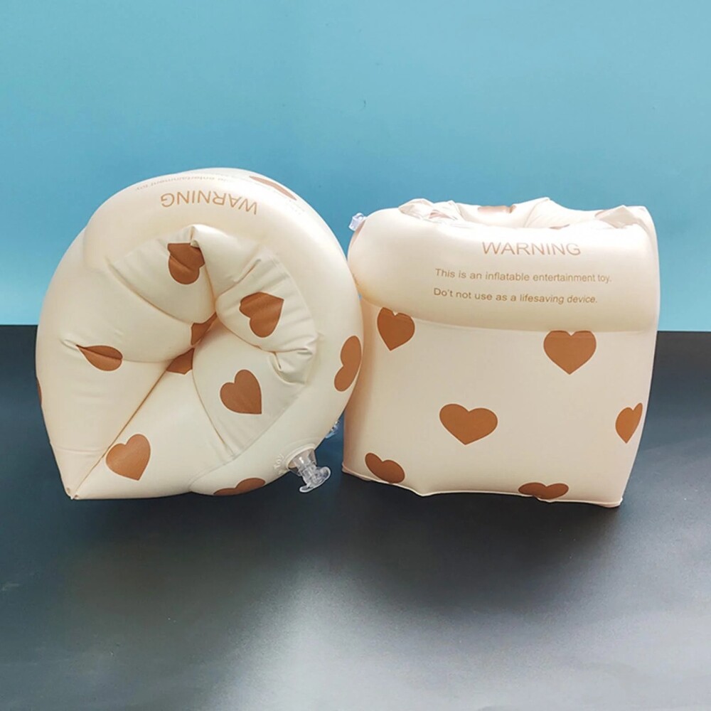 Alitas flotadores para niños corazones