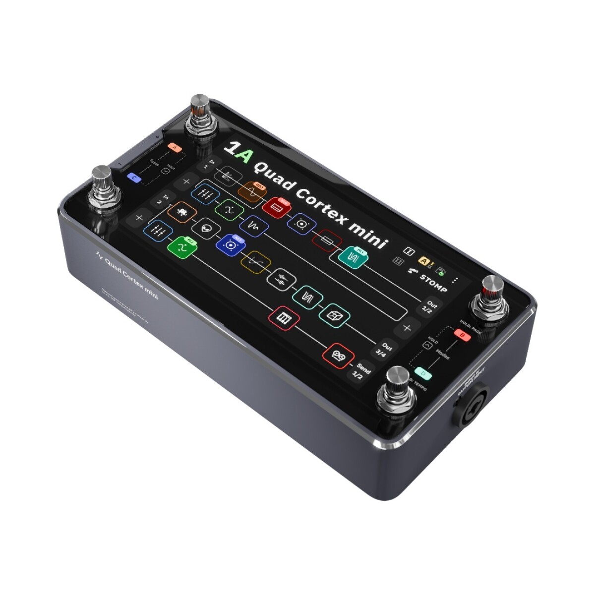 Pedal Multiefectos Neural Dsp Quad Cortex Mini 