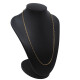 Cadena en oro 18k forcet. Largo 46cm Cadena en oro 18k forcet. Largo 46cm