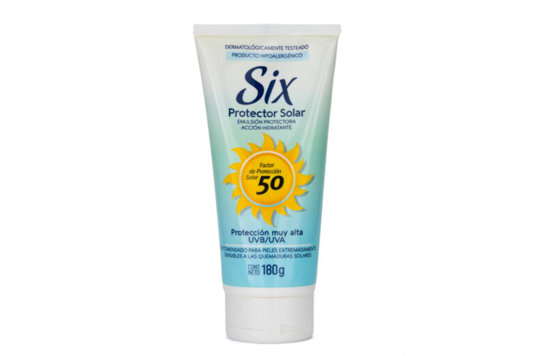 Protector Solar Six en Crema FPS50 80g 