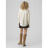 VMQUEENY LS OVERSIZE SHIRT WVN GA NOOS CORE-12 1 Antique White