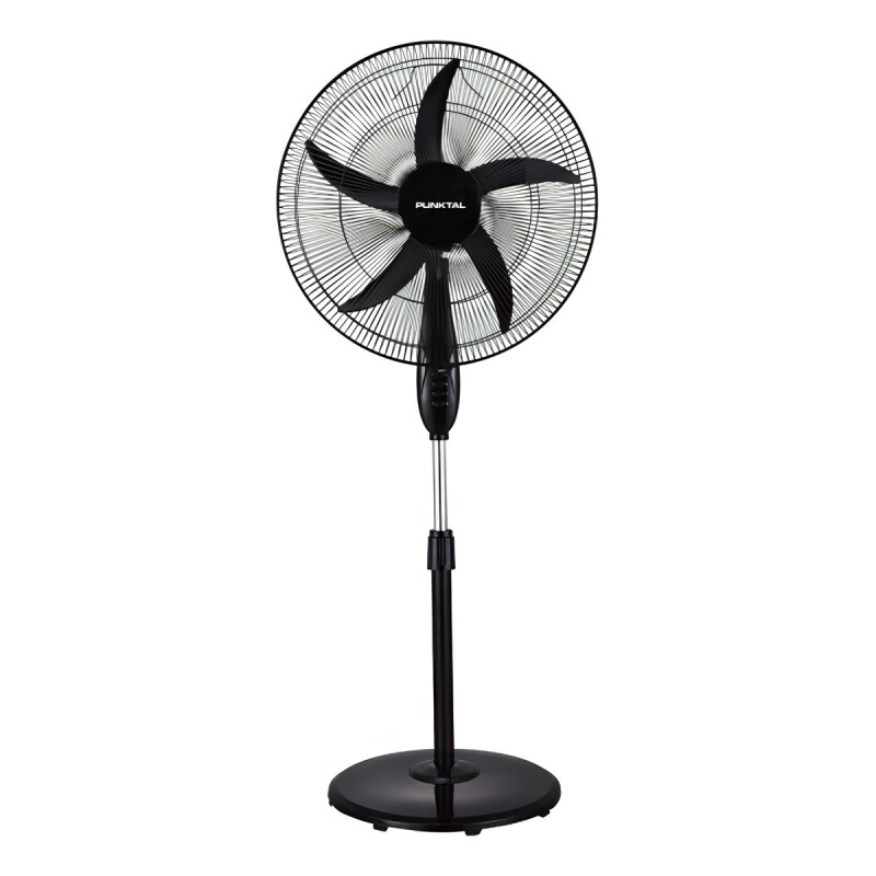 Ventilador de pie Punktal PK-5012VT con 5 aspas color negro estructura color negro Ventilador De Pie Punktal Pk-5012vt Con 5 Aspas Color Negro Estructura Color Negro