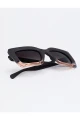 Lentes Tiwi Mali Bicolor Black/pink With Blackgradient Lenses