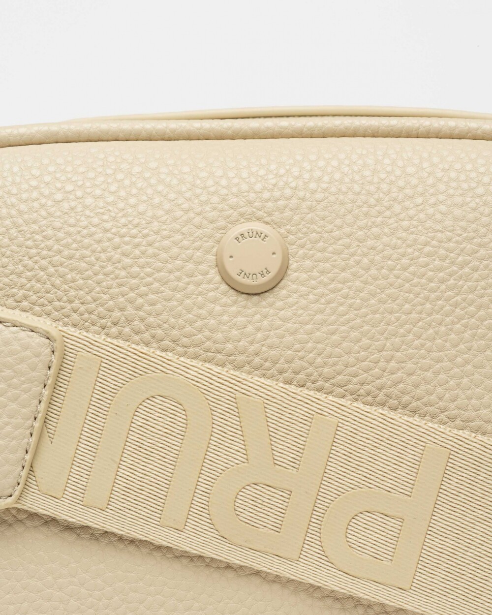 Bandolera Hazel en efecto cuero Natural