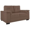 Sillón 2 Cuerpos - Luares Tela Marron T