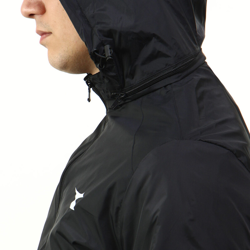 Diadora Campera Deportiva Hombre C/capucha - Negro Negro