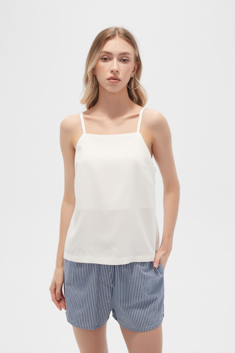 Musculosa Lucica Marfil / Off White