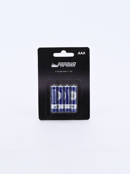 PILAS AAA PACK X4 NEGRO
