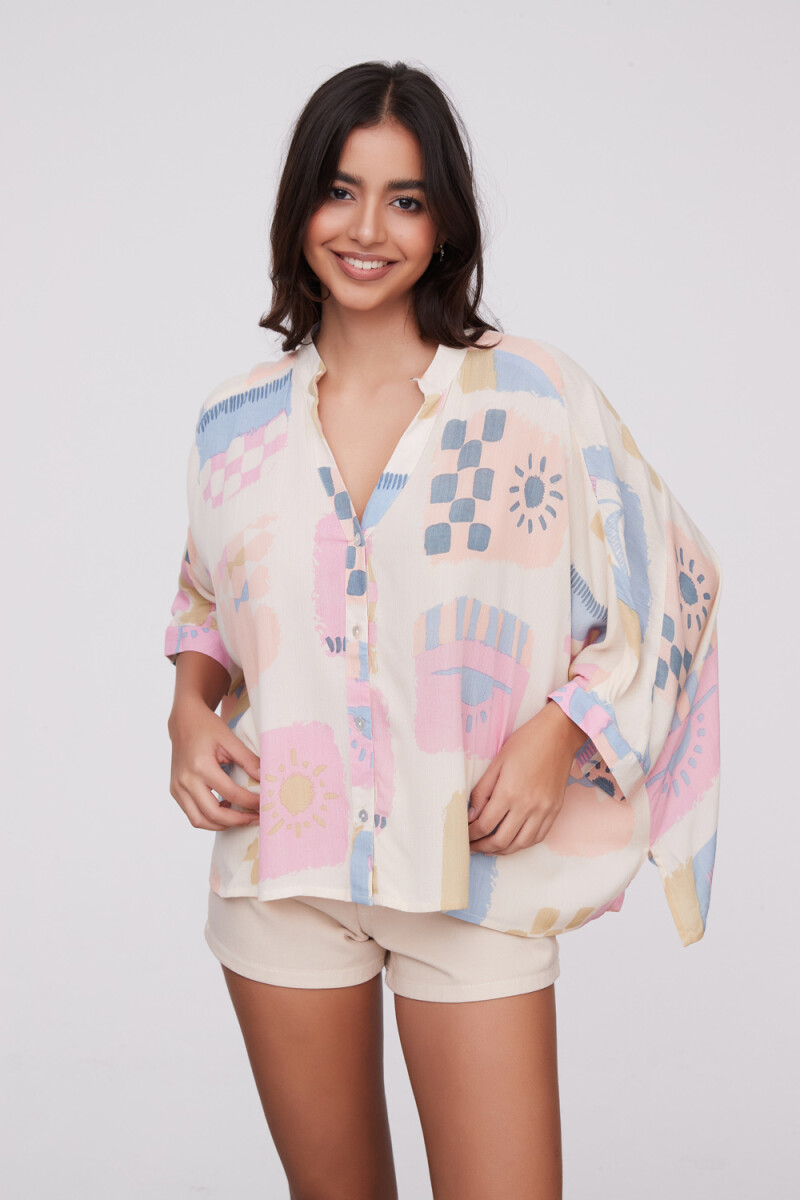 Camisa Jacmel - Estampado 1 