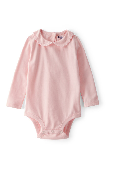 Body de algodón, cuello mago, rosado Body de algodón, cuello mago, rosado