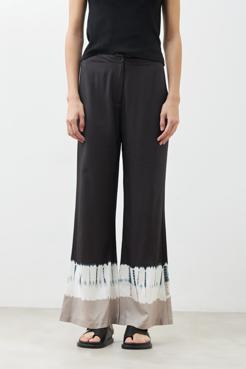 Pantalón tie dye gris