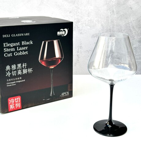 Juego De 4 Copas Vino Cristal 730ML Juego De 4 Copas Vino Cristal 730ML
