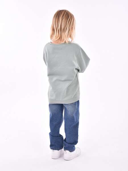 BUZO CALEB PACK X 2 VERDE GRISACEO