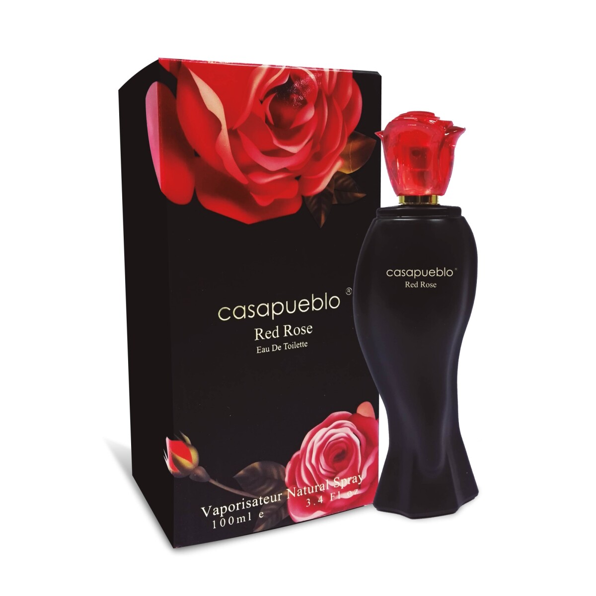 Perfume Casa Pueblo Red Rose EDT 100 ml – Fragancia Floral y Clásica