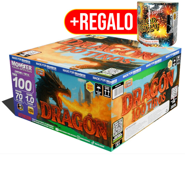 TORTA ALPHA MONSTER DRAGON 100T 73S + REGALO COLOR FRENZY 19T TORTA ALPHA MONSTER DRAGON 100T 73S + REGALO COLOR FRENZY 19T