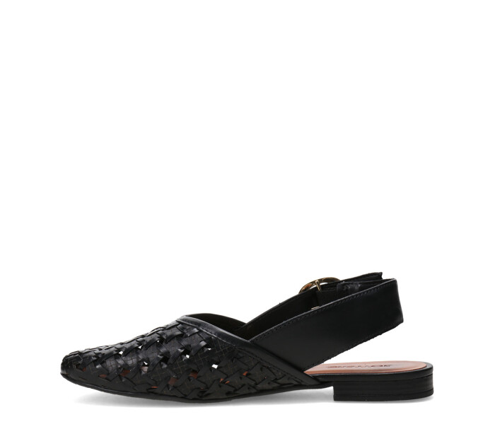 Zapatos de Mujer Bottero Tira Trasera Negro