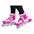 Patines Rollers Extensibles Calidad Colores Infantil Niños Variante Color Fucsia Talle 39-42 (L)