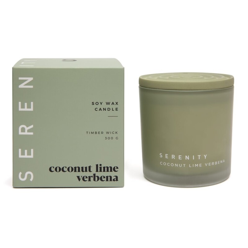 Vela Aromática Serenity Coconut Lime 295 ml VELA AROMATICA 295ML SERENITY COCONUT LIME