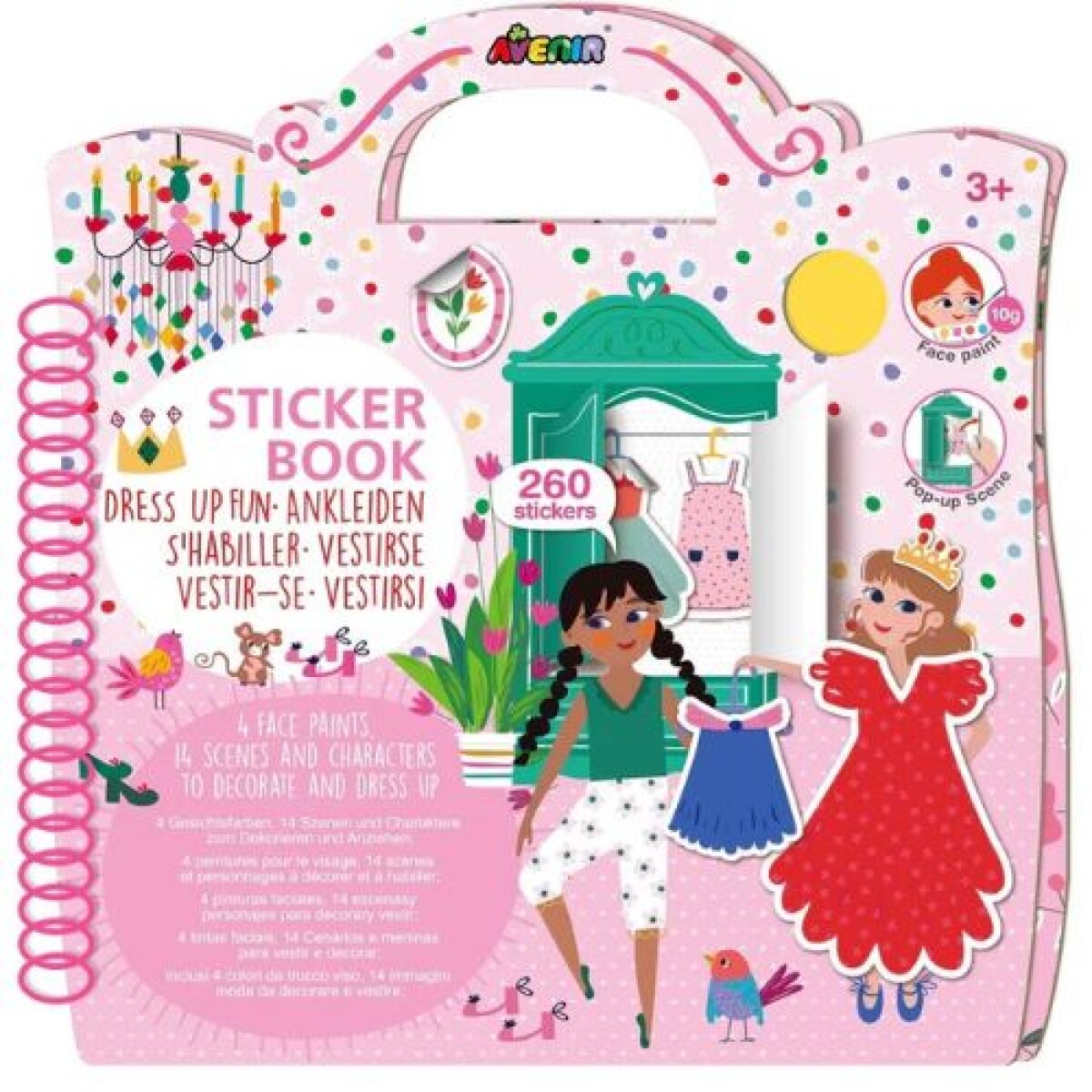 Libro de sticker y actividades- Vestirse - Libro De Sticker Y Actividades- Vestirse 