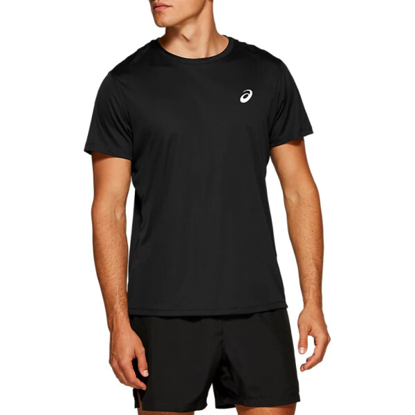 Remera Deportiva Para Hombre Asics Core Running PA SS Tee Negro