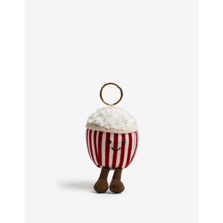 Plushie Charm Pop Corn Combinacion Tricolor