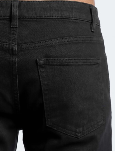 PANTALONES DE SARGA AJUSTADOS NEGRO