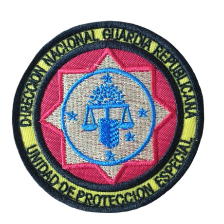 Parche Unidad De Protección Especial - Dirección Nacional Guardia Republicana Rojo