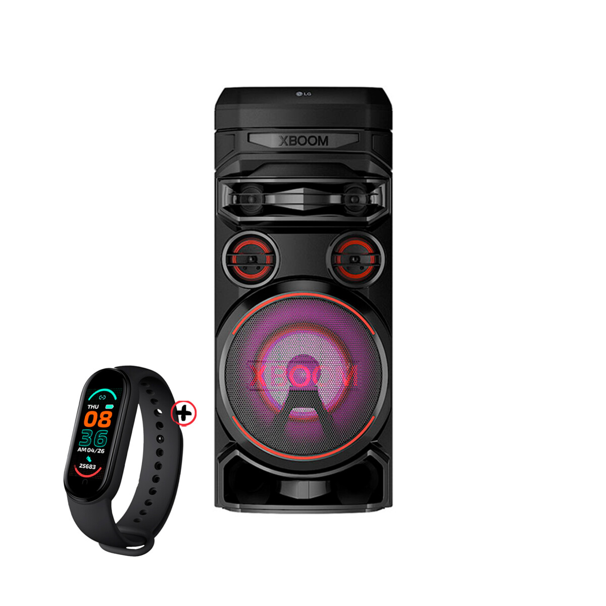 Torre De Sonido LG Xboom Rnc7 1000w Rms 110-240v + smartwatch 