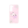 Protector Samsung Galaxy S23 Plus diseño mariposas en color rosa Protector Samsung Galaxy S23 Plus Diseño Mariposas En Color Rosa