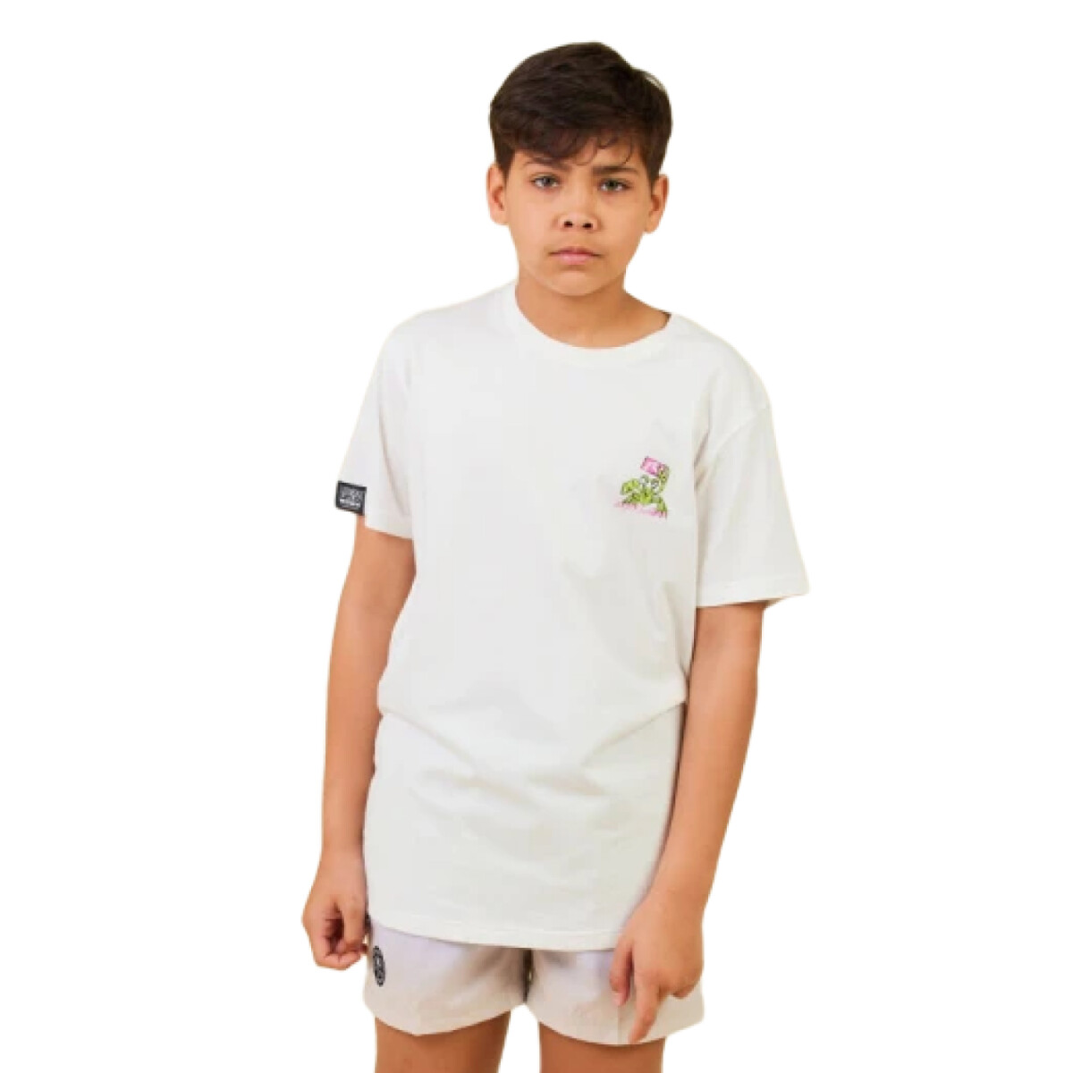 Remera Rusty Mingus Teen - Blanco 