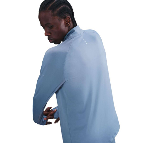 Remera Nike Stride Dri-Fit 1/4-Zip Running Top de Hombre azul