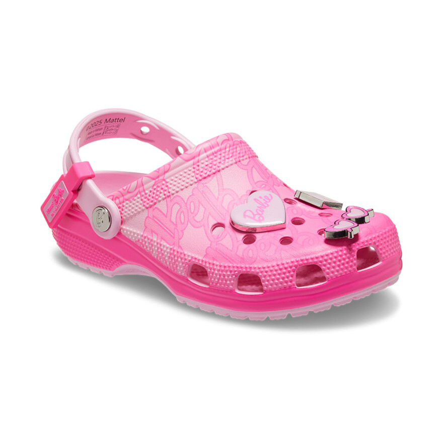 Crocs Mattel Pink Barbie Classic Clog - Unisex Multi