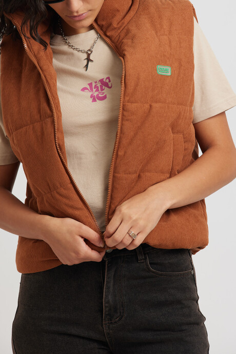 CHALECO NULIE DIXIE Camel