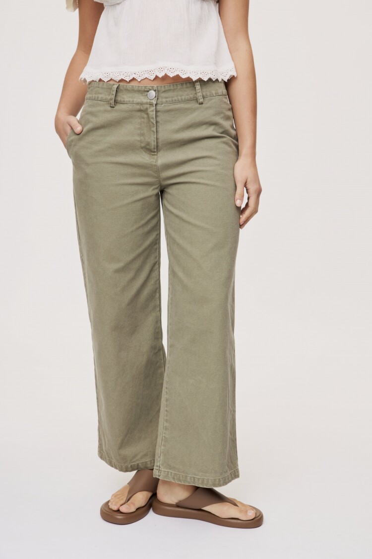 PANTALÓN ROCHA Verde Seco