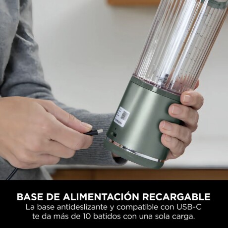 Licuadora Ninja Blast portátil Bc151eubk Verde