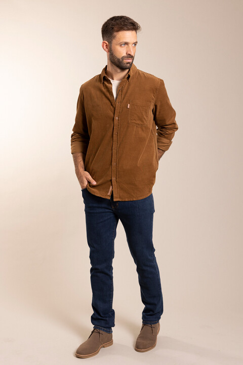 CAMISA CATANIO POLANCO Camel