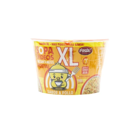 SOPA EN VASO C/FIDEOS XL POLLO 90GRS POSTA SOPA EN VASO C/FIDEOS XL POLLO 90GRS POSTA