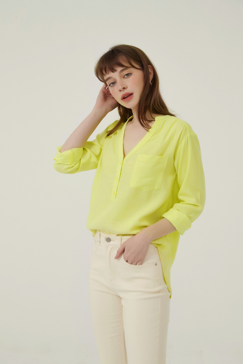 Blusa Aus - Amarillo Claro 