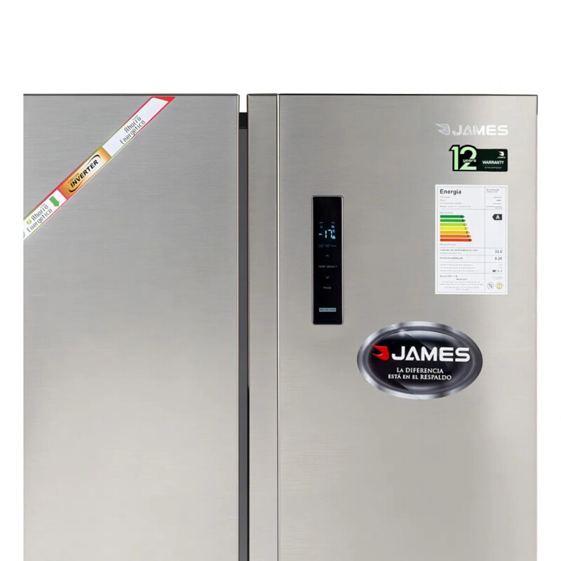 Refrigerador RJ 45M SIDE BY SIDE Gris Refrigerador Rj 45m Side By Side Gris