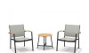 Conjunto de Jardín 2 sillas mas mesa - Copenhague Conjunto de Jardín 2 sillas mas mesa - Copenhague