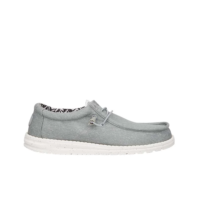 Calzado Hey Dude Wally Canvas Gris