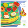 Juego de equilibrio y puzzle de madera Fruta Djeco Juego de equilibrio y puzzle de madera Fruta Djeco